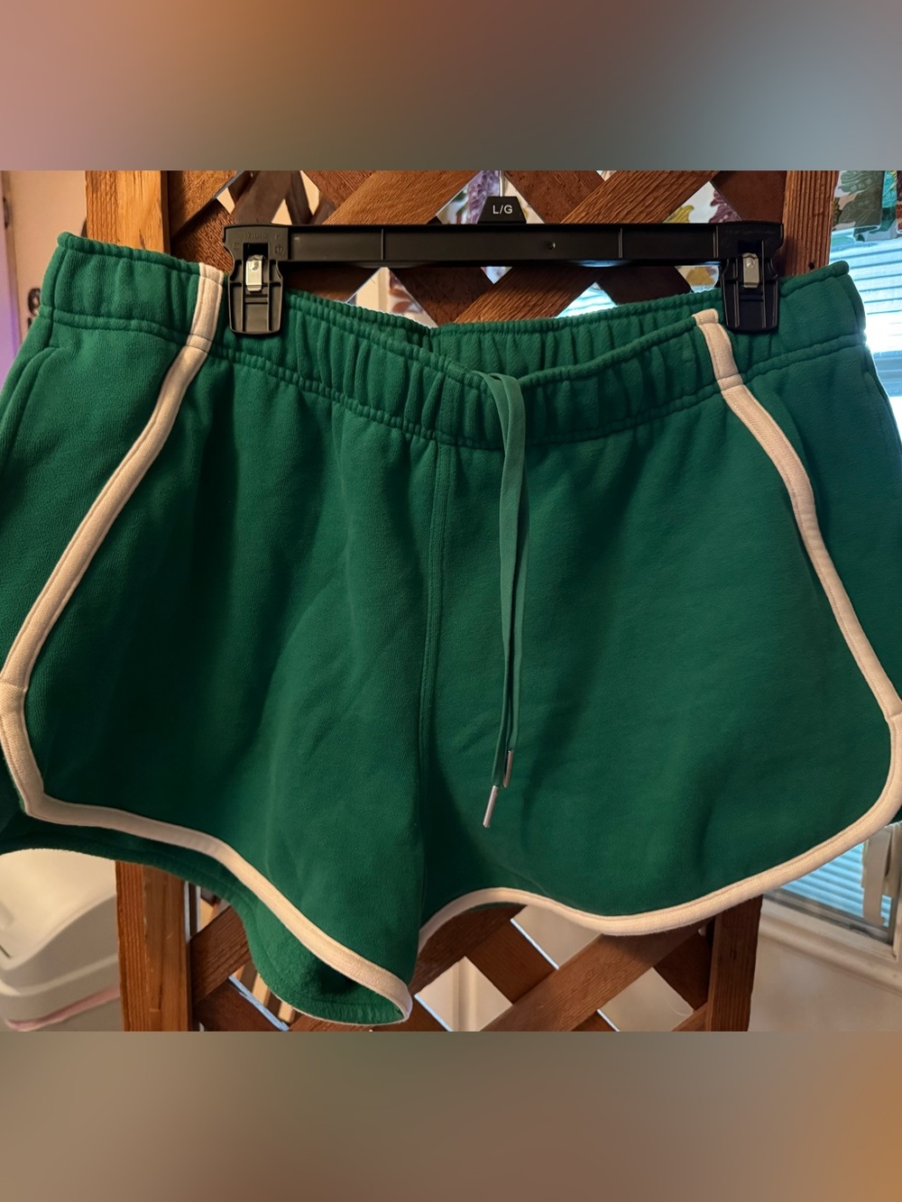 lululemon athletica Emerald Green Retro-Trim Athletic Shorts
